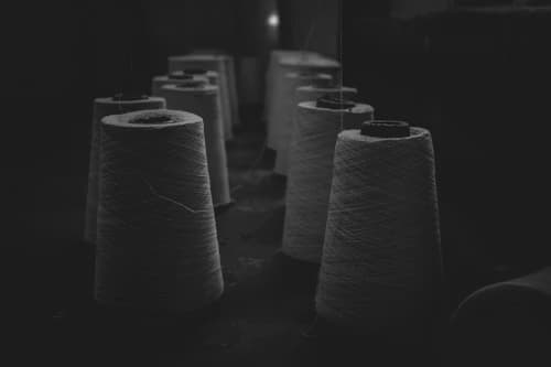 Thread production for wholesale scarf export from India
