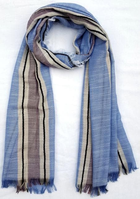 Woven Linen Viscose Stole