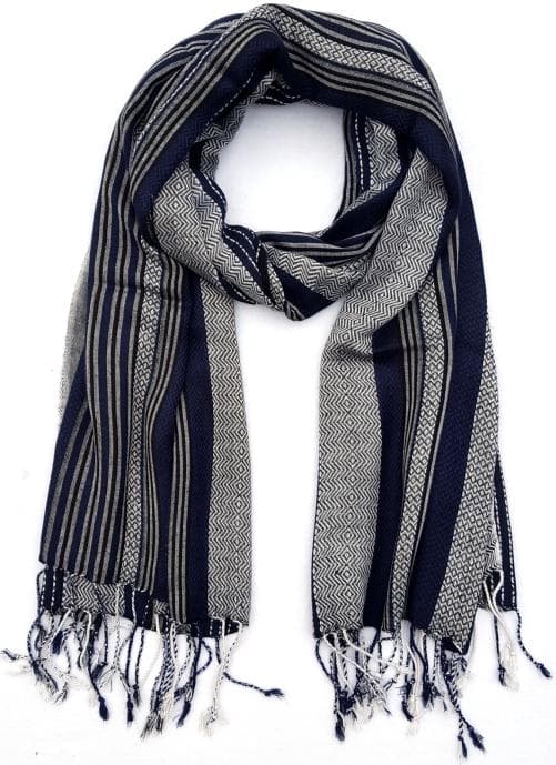 Handloom Woven Cotton Scarf