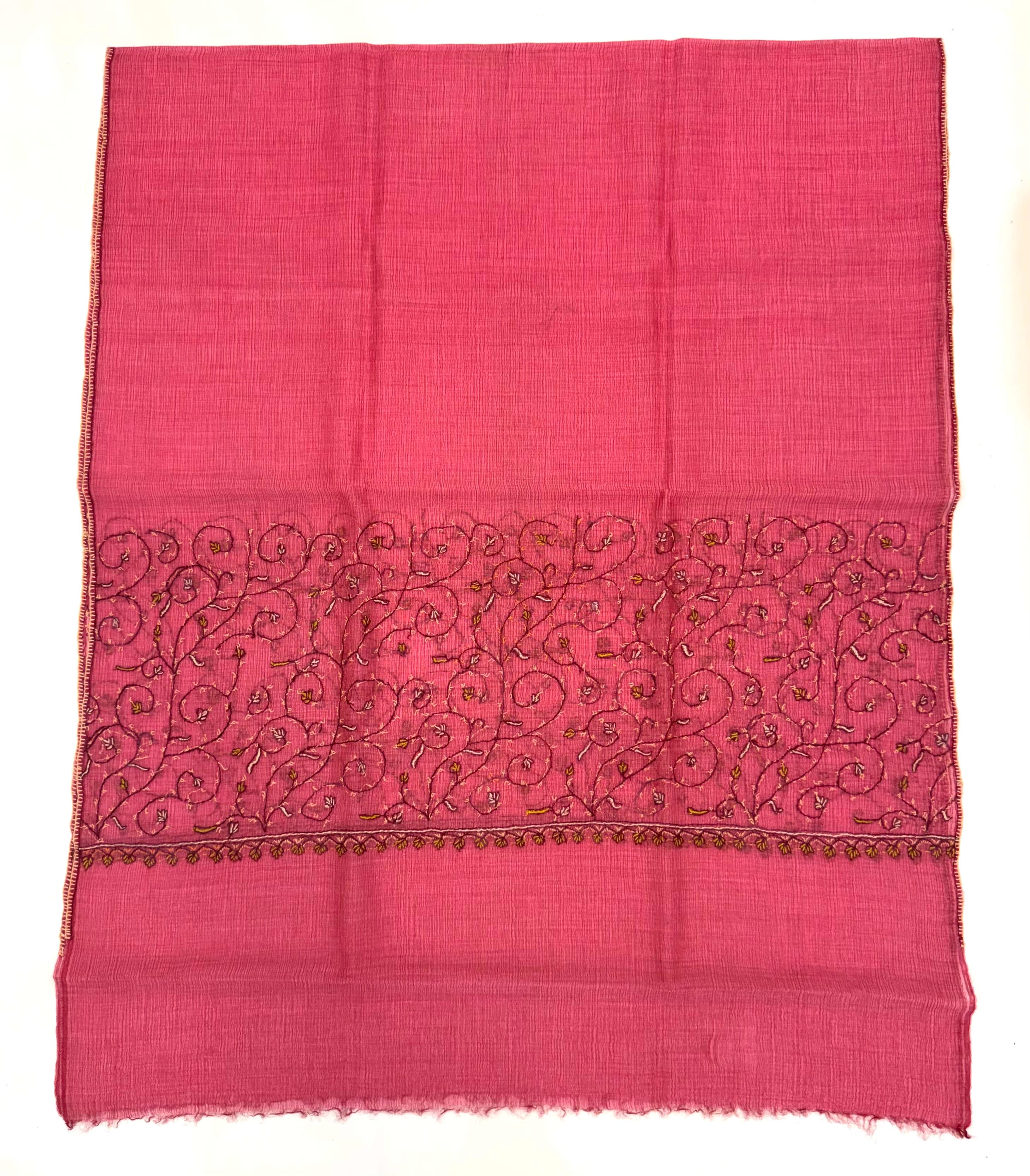Scarlet Luxe Silk Scarf