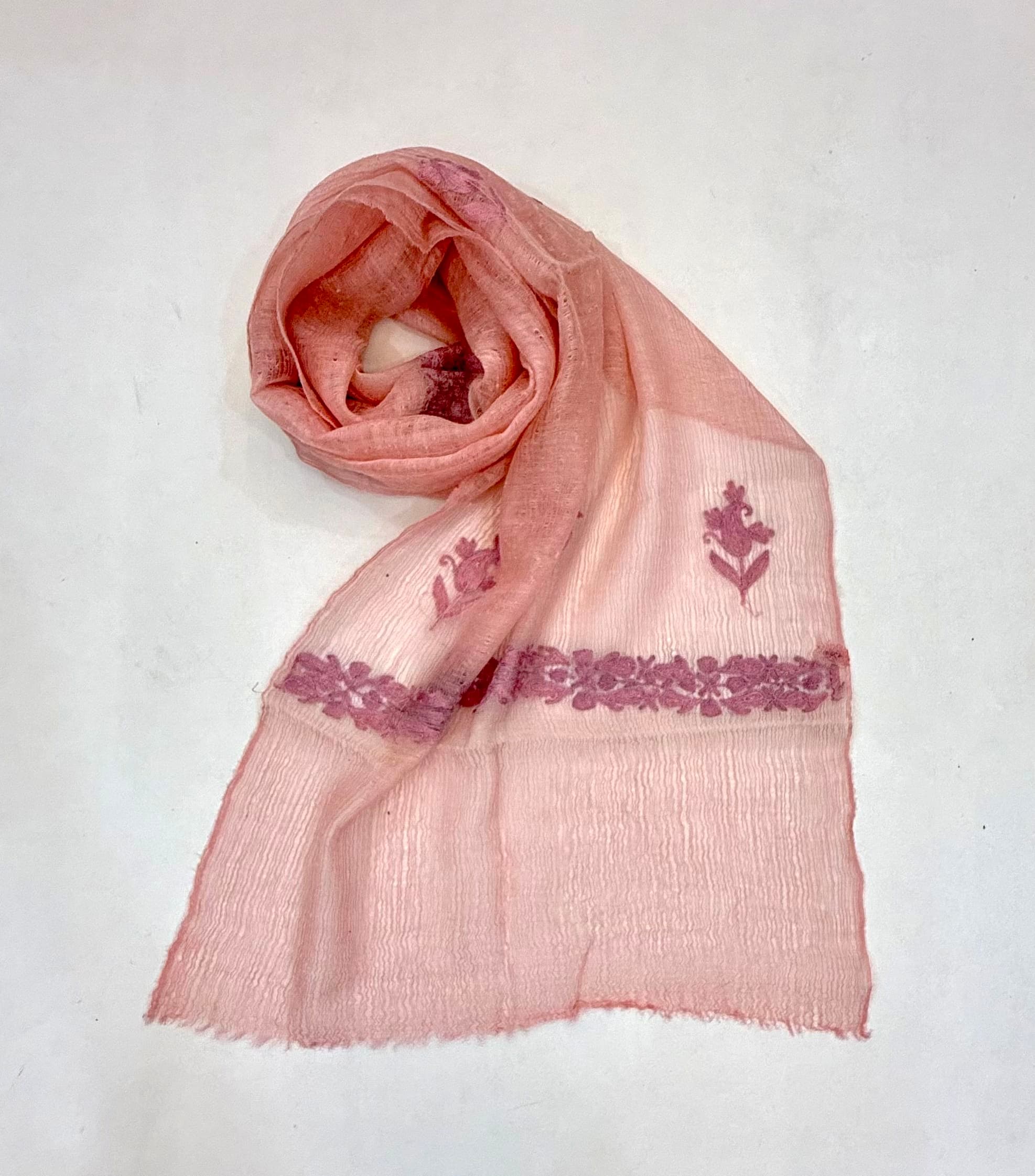 Vintage Rose Silk Scarf